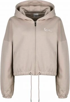 Besorgen ✔️ Karl Kani Sweatjacke - Taupe, Damen ⌛