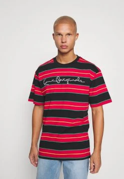Am billigsten 🤩 Karl Kani ORIGINALS STRIPE TEE UNISEX - T-Shirt Print - Red/black/green ❤️