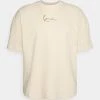 Budget ❤️ Karl Kani SMALL SIGNATURE HEAVY TEE UNISEX - T-Shirt Basic - Cream 🧨 -Karl Kani Verkäufe 9a88658759034a54b2b195d5b81e4e00
