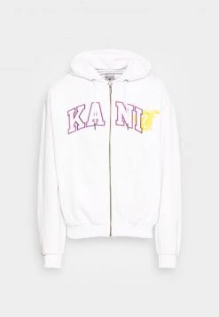 Top 10 ⌛ Karl Kani SERIF ZIP HOODIE UNISEX - Sweatjacke - White 💯 -Karl Kani Verkäufe 9ae078c076d749fc8e5fa4acb0bd6349