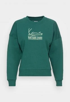 Budget ✨ Karl Kani SIGNATURE CREW - Sweatshirt - Green, Damen 🔥 -Karl Kani Verkäufe 9afa306bd8414b0c99bdb2ae88e7491c