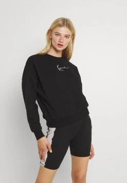 Beste Bewertungen von 🔔 Karl Kani SMALL SIGNATURE CREW - Sweatshirt - Black, Damen ⭐