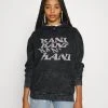 Schlussverkauf ⌛ Karl Kani BLURRY RETRO LOGO HEAVY WASHED HOODIE - Sweatshirt - Anthracite, Damen 🛒 -Karl Kani Verkäufe 9c2deb6c2d4d475ea957a8cddb7a856e