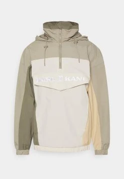 Großhandel 👏 Karl Kani RETRO BLOCK WINDBREAKER - Leichte Jacke - Military Green, Herren ✔️