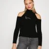 Bestes Angebot ⌛ Karl Kani SMALL SIGNATURE CUTOUT TURTLE NECK - Langarmshirt - Black, Damen 😀 -Karl Kani Verkäufe 9ef4e207c0974da89816117b7de6e3a6
