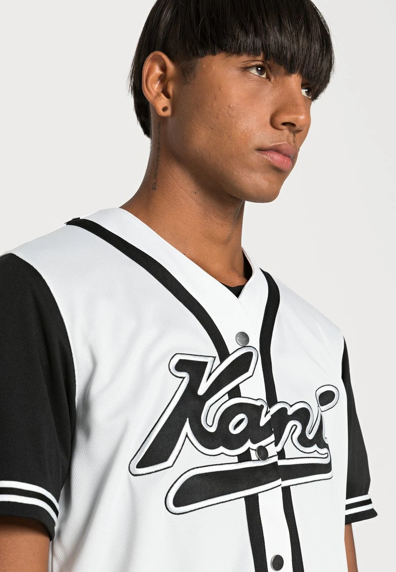 Neu 🎉 Karl Kani VARSITY BLOCK ⚾ BASEBALL UNISEX - T-Shirt Print - White/black ❤️ 7 Neu 🎉 Karl Kani VARSITY BLOCK ⚾ BASEBALL UNISEX - T-Shirt Print - White/black ❤️ – Bild 5