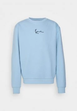 Billig 😀 Karl Kani SMALL SIGANTURE CREW UNISEX - Sweatshirt - Light Blue 🎉 -Karl Kani Verkäufe a270a57fd7fb47279f638d91f91ff997