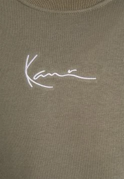 Brandneu ⌛ Karl Kani SMALL SIGNATURE PATCHWORK CREW UNISEX - Sweatshirt - Dark Green ⌛ -Karl Kani Verkäufe a30026641ab64ce08f81697cebba1f30