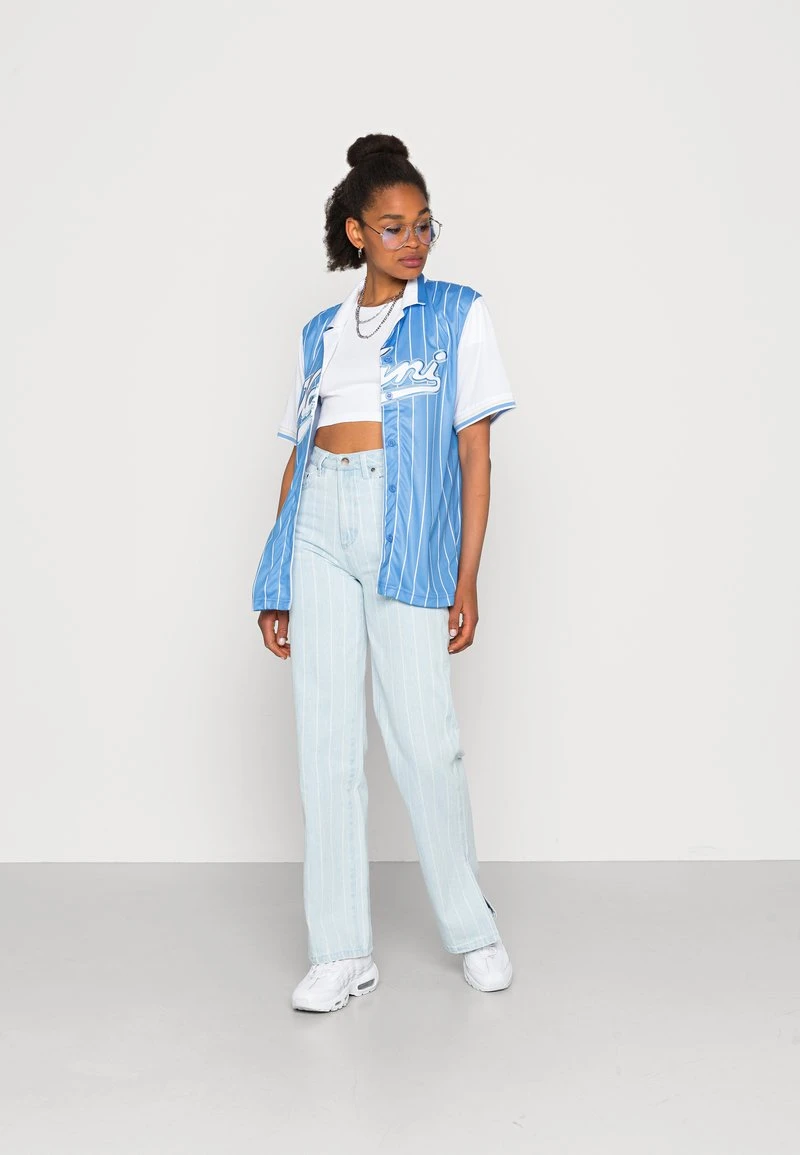 Am billigsten 🎉 Karl Kani VARSITY BLOCK ⚾ BASEBALL - Hemdbluse - Blue, Damen 🧨 4 Am billigsten 🎉 Karl Kani VARSITY BLOCK ⚾ BASEBALL - Hemdbluse - Blue, Damen 🧨 – Bild 2