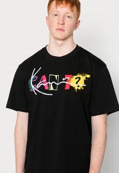 Coupon 👏 Karl Kani SIGNATURE PRINT TEE UNISEX - T-Shirt Print - Black ❤️ -Karl Kani Verkäufe a65d90a7ffed42d99acd3d11875188ba