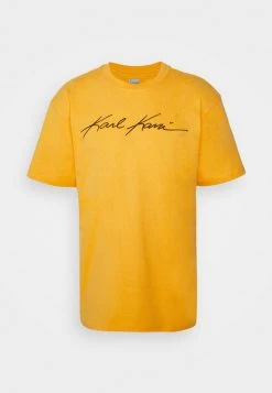 Am billigsten 🎉 Karl Kani AUTOGRAPH TEE UNISEX - T-Shirt Print - Yellow 🎉