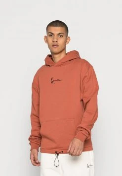 Aktion 😍 Karl Kani SMALL SIGNATURE HOODIE RUST UNISEX - Kapuzenpullover - Rust 🎉