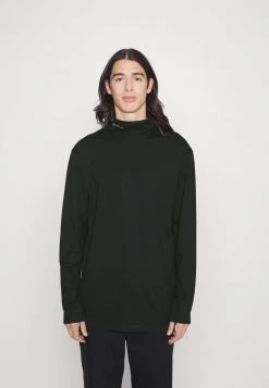 Top 10 🔔 Karl Kani SMALL SIGNATURE TURTLE NECK - Langarmshirt - Black, Herren 🧨