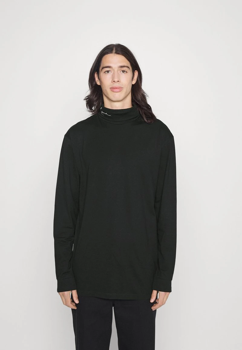Top 10 🔔 Karl Kani SMALL SIGNATURE TURTLE NECK - Langarmshirt - Black, Herren 🧨 3 Top 10 🔔 Karl Kani SMALL SIGNATURE TURTLE NECK - Langarmshirt - Black, Herren 🧨