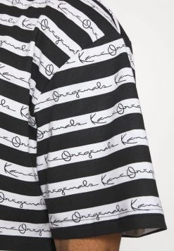 Budget ⌛ Karl Kani ORIGINALS STRIPE TEE - T-Shirt Print - White, Herren ✔️ -Karl Kani Verkäufe b110948774924edab95f2ce7989da043