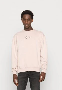 Angebote ⌛ Karl Kani UNISEX SMALL SIGNATURE WASHED CREW UNISEX - Sweatshirt - Rose 🎁