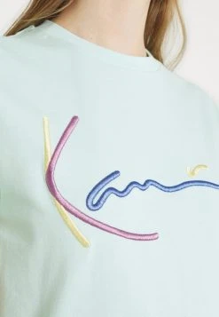 Budget ❤️ Karl Kani SIGNATURE TEE - T-Shirt Print - Mint, Damen 🌟 -Karl Kani Verkäufe b394788196d845a1bb362bb18a2a32ad