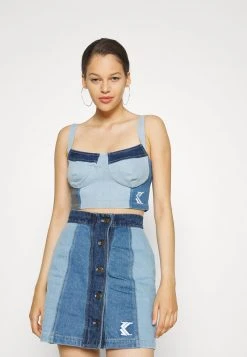 Coupon 😀 Karl Kani OG BLOCK - Top - Blue, Damen ⭐