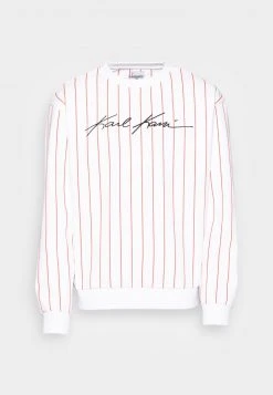 Coupon ✔️ Karl Kani UNISEX AUTOGRAPH PINSTRIPE CREW - Sweatshirt - Red 🔔 -Karl Kani Verkäufe b744ff3537134290a2d17051e6bb9c3c