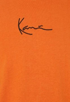 Blitzangebot ⭐ Karl Kani SMALL SIGNATURE TEE UNISEX - T-Shirt Print - Dark Orange ✨ -Karl Kani Verkäufe b7c70ba683804583b81f8e872705aac3