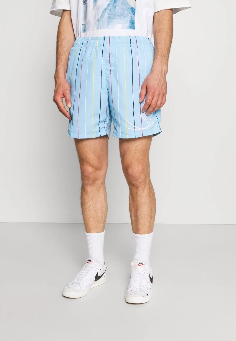Billig 🌟 Karl Kani SIGNATURE PINSTRIPE - Shorts - Light Blue, Herren ⭐ 3 Billig 🌟 Karl Kani SIGNATURE PINSTRIPE - Shorts - Light Blue, Herren ⭐