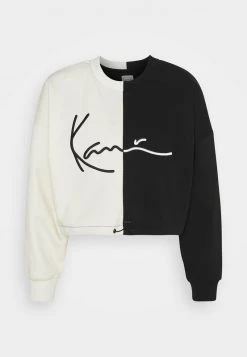 Billig ⭐ Karl Kani SIGNATURE CROPPED BLOCK CREW - Sweatshirt - Off White, Damen ⭐ -Karl Kani Verkäufe b8d0a97e8d7b47709afdae1eec0a0efa