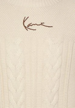 Angebote 😍 Karl Kani SIGNATURE BLOCK KNIT CREW - Strickpullover - Light Sand, Herren 😉 7 Angebote 😍 Karl Kani SIGNATURE BLOCK KNIT CREW - Strickpullover - Light Sand, Herren 😉 -Karl Kani Verkäufe b9ff6613f9a846bab7e599f63f395f60