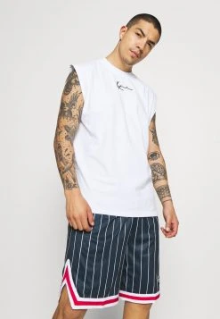 Beste Bewertungen von ✔️ Karl Kani SMALL SIGNATURE TEE - Top - White, Herren 🥰