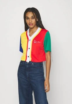 Brandneu 👏 Karl Kani T-Shirt Print - Multicolor, Damen ⭐