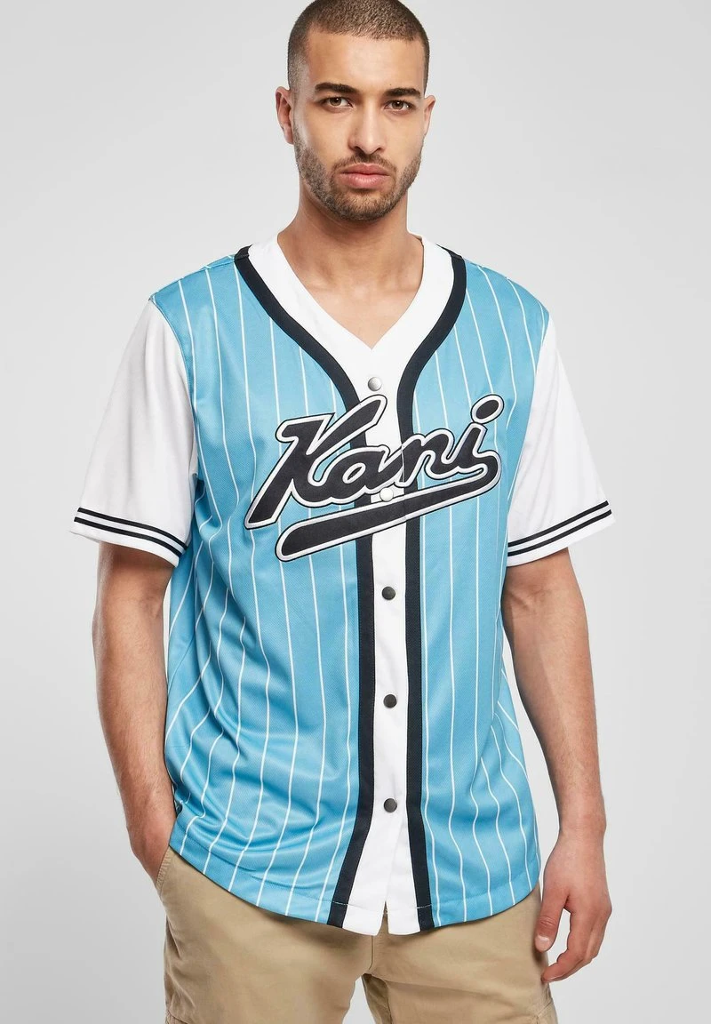 Am billigsten 🌟 Karl Kani VARSITY BLOCK - Hemd - Blue, Herren ✨ 3 Am billigsten 🌟 Karl Kani VARSITY BLOCK - Hemd - Blue, Herren ✨