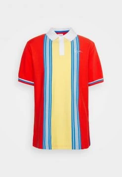 Brandneu ✨ Karl Kani CHEST SIGNATURE STRIPE TEE - Poloshirt - Red, Herren ❤️ -Karl Kani Verkäufe beccd36d8a694bb799a4fdf0516a2665
