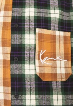 Budget ❤️ Karl Kani SMALL SIGNATURE BLOCK UNISEX - Hemd - Black 🧨 -Karl Kani Verkäufe c304d979eead436aa970ebd4abd4ce4e