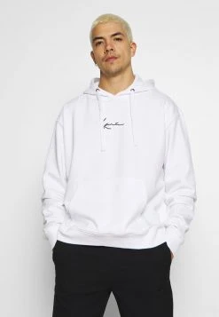 Besorgen 🥰 Karl Kani SIGNATURE HOODIE - Kapuzenpullover - White/black, Herren ✨