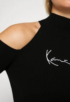 Bestes Angebot ⌛ Karl Kani SMALL SIGNATURE CUTOUT TURTLE NECK - Langarmshirt - Black, Damen 😀 -Karl Kani Verkäufe c3214f9b9f6d4c5898557c6653f3441d