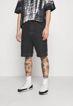 Brandneu 🎉 Karl Kani RINSE - Jeans Shorts - Black, Herren ✨