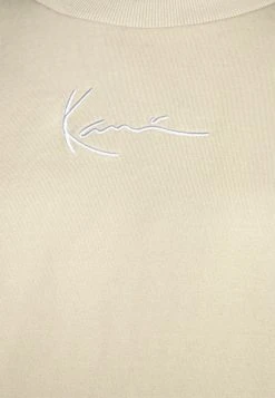 Am billigsten ✔️ Karl Kani SMALL SIGNATURE CREW - Sweatshirt - Light Sand, Damen 🎁 -Karl Kani Verkäufe c49c1eb6fcb8472398e10ef607080251