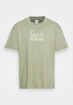 Beste Bewertungen von 🤩 Karl Kani SIGNATURE TEE UNISEX - T-Shirt Print - Military Green 🥰 -Karl Kani Verkäufe c51dc772242144968ba7eb0c407e2053