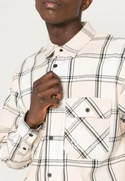 Top 10 🤩 Karl Kani CHEST SIGNATURE CHECK LIGHT UNISEX - Leichte Jacke - Light Sand 🤩 -Karl Kani Verkäufe c766d8ec77834a3383d7679f4b118bbf