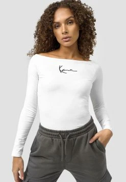 Bestpreis ⌛ Karl Kani Langarmshirt - White, Kinder 💯