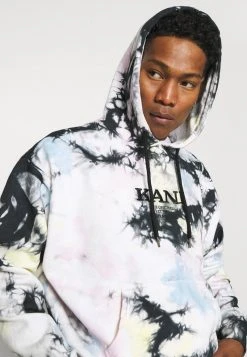 Budget 💯 Karl Kani RETRO TIE DYE OVERSIZE HOODIE UNISEX - Sweatshirt - Multicolor ⭐ -Karl Kani Verkäufe c86da78a47d14ee0b17adf72882f76e3