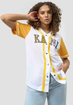 Bestpreis 😍 Karl Kani Bluse - White, Damen 💯