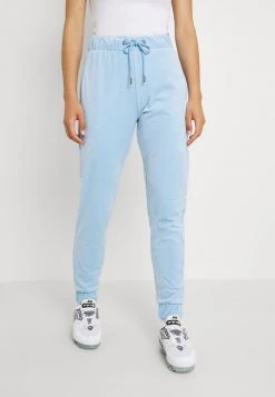 Großhandel ❤️ Karl Kani SIGNATURE VELVET PANTS - Jogginghose - Light Blue, Damen 😉