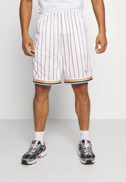 Coupon 🎁 Karl Kani SMALL SIGNATURE PINSTRIPE - Shorts - White, Herren ✨