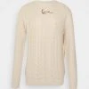 Angebote 😍 Karl Kani SIGNATURE BLOCK KNIT CREW - Strickpullover - Light Sand, Herren 😉 -Karl Kani Verkäufe ce87a3e68dcd4cdd96bebaa9c3a35ccc