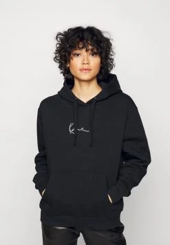 Aktion ❤️ Karl Kani SMALL SIGNATURE ESSENTIAL LOOSE FIT HOODIE BLACK - Sweatshirt - Black, Damen 🌟 -Karl Kani Verkäufe cecd5e64e19641729c982c1e65d3ba72