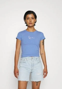 Rabatt 💯 Karl Kani SIGNATURE - T-Shirt Print - Blue, Damen 🧨