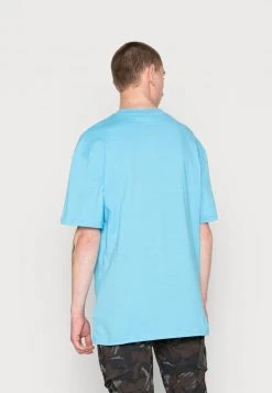 Auslauf 🔥 KARL KANI X SMILEY® SMALL SIGNATURE TEE UNISEX - T-Shirt Basic - Blue ✨ -Karl Kani Verkäufe d18601985523455ab027d66df78a277a