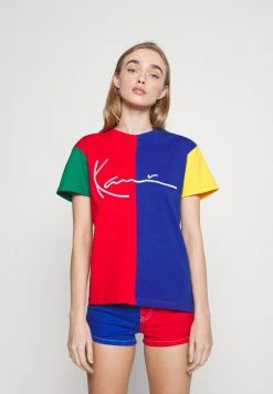 Auslauf 🎉 Karl Kani SIGNATURE BLOCK TEE - T-Shirt Print - Multicolor, Damen 👍