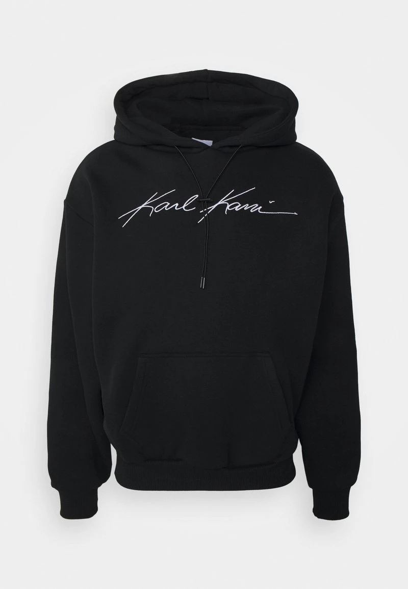 Angebote 🌟 Karl Kani AUTOGRAPH HOODIE UNISEX - Kapuzenpullover - Black 🤩