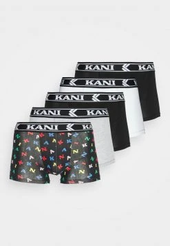 Angebote ⌛ Karl Kani RETRO TAPE BOXER BRIEF 5 PACK - Panties - Multicolor/white/grey/black, Herren 👏